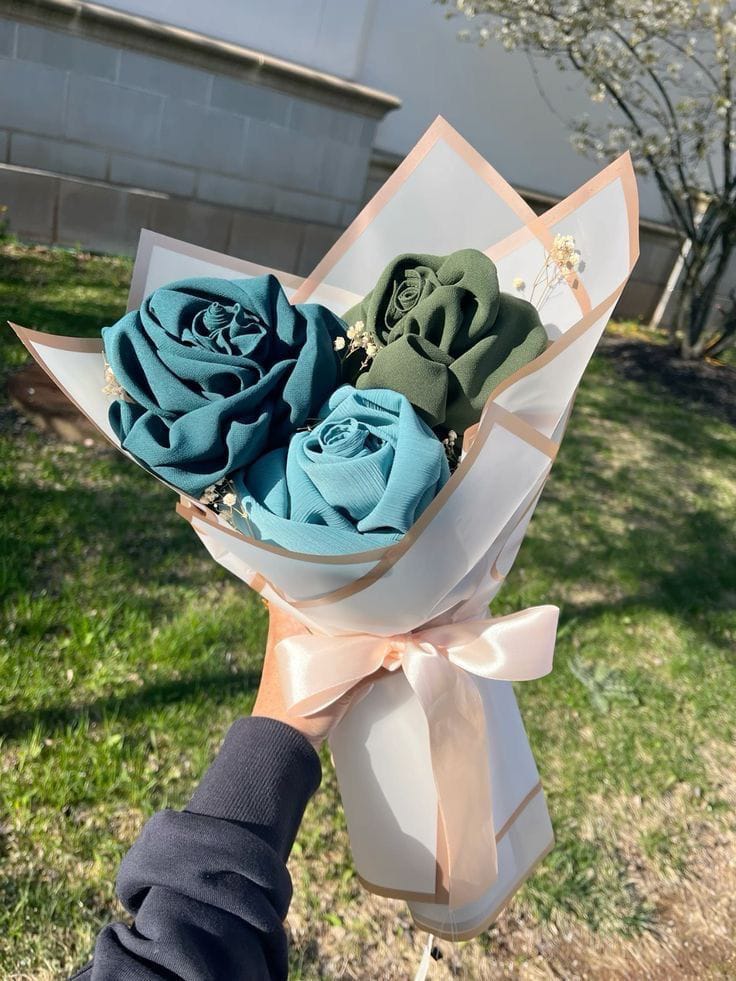 Hijab bouquets for hijabis