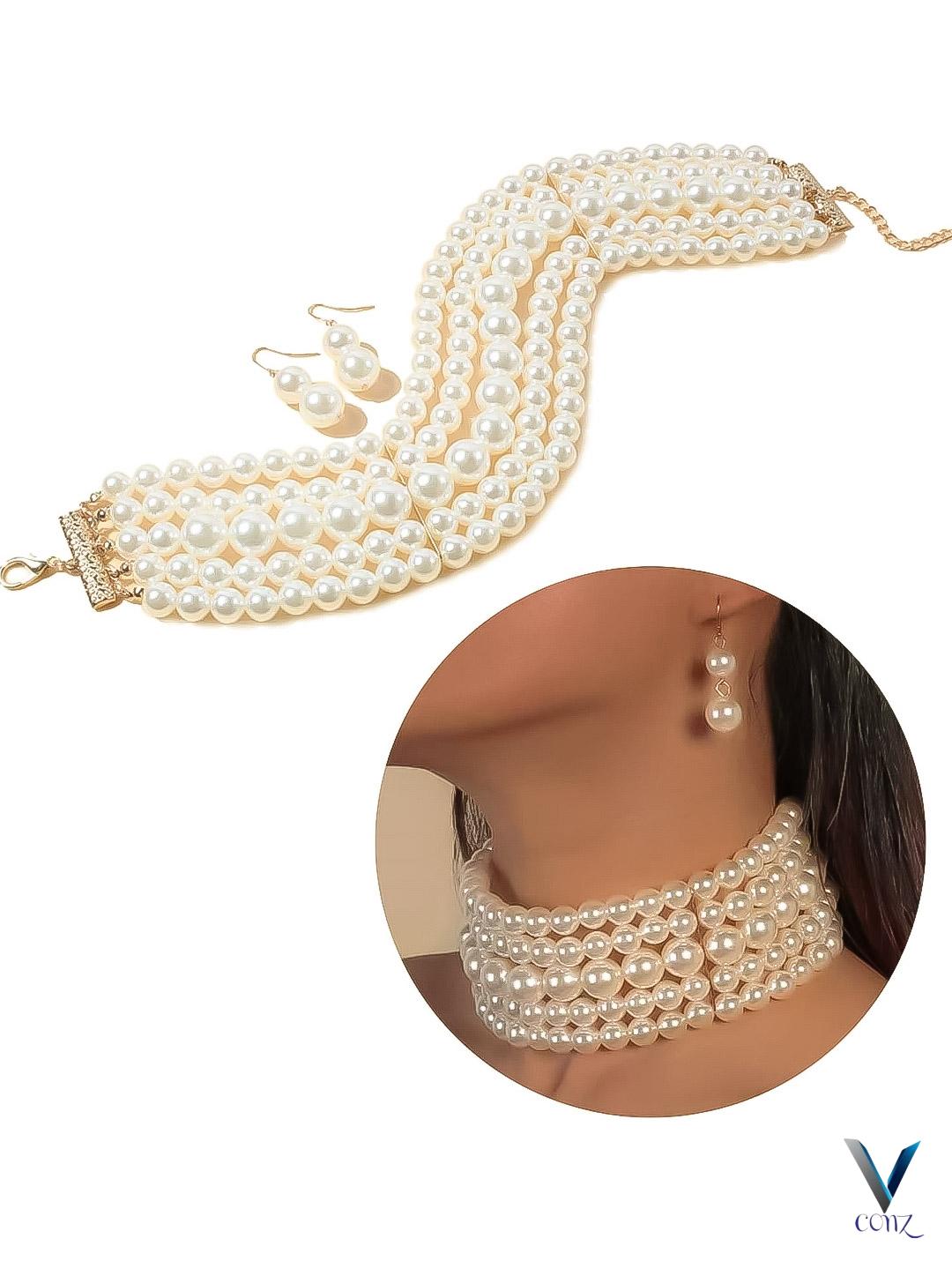 Pearls Choker set